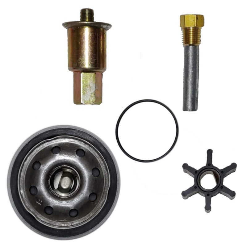 StayCoolPumps SCP-K2noSP Maintenance Service Kit for Kohler Marine Generator Models 4EF 5E 6EF 7.3E - Image 1